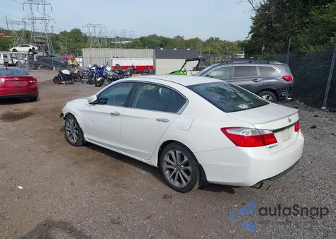 2013 Honda Accord Sport из США, поврежденный, VIN 1HGCR2F56DA023317